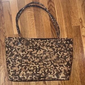 Pookah Shells Beachy Vibes Tote Bag - Tan & Brown